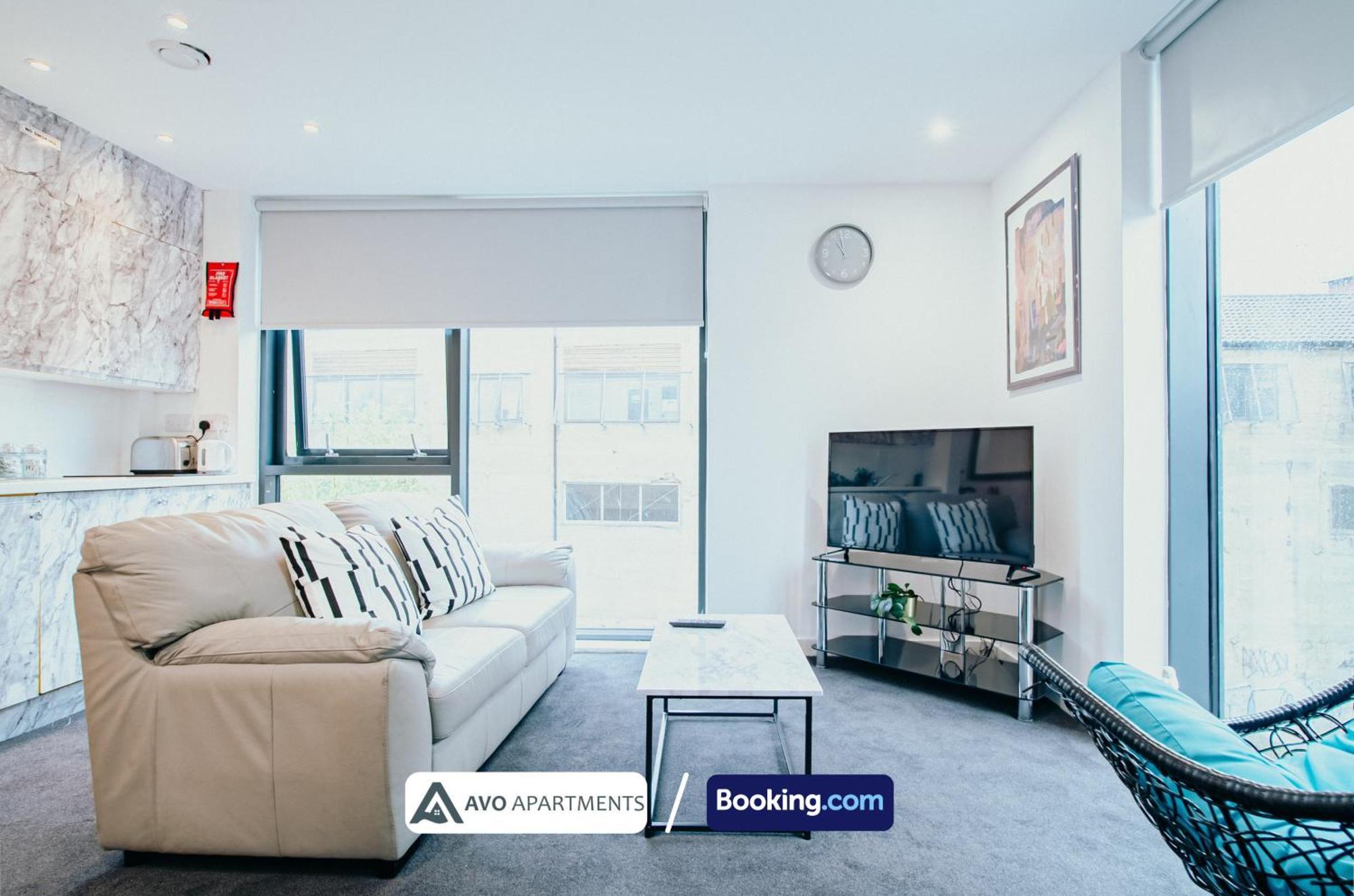 Studio Apartment by Avo: Serviced Accommodation with Free Wi-Fi Sheffield Exterior photo