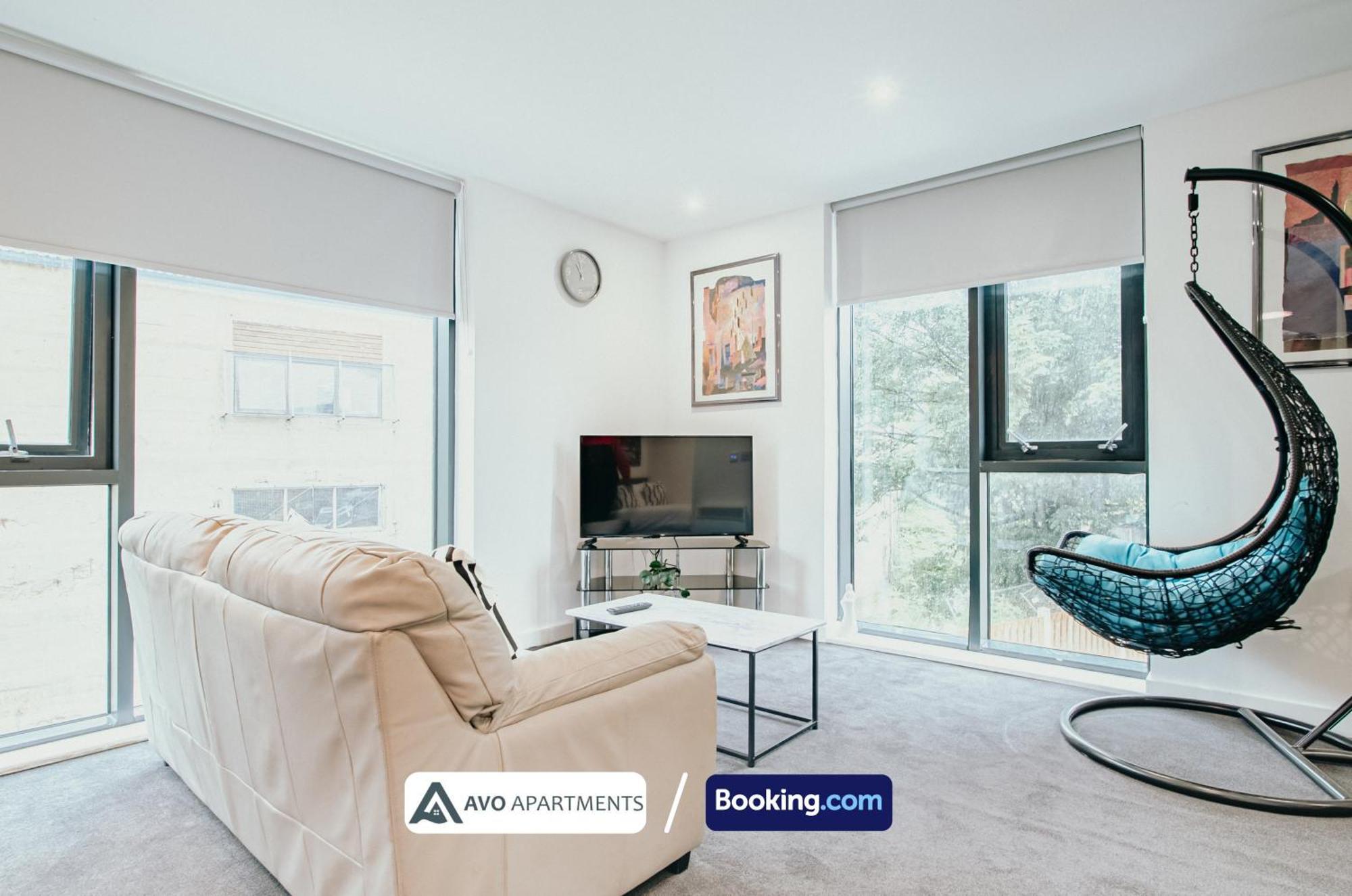 Studio Apartment by Avo: Serviced Accommodation with Free Wi-Fi Sheffield Exterior photo