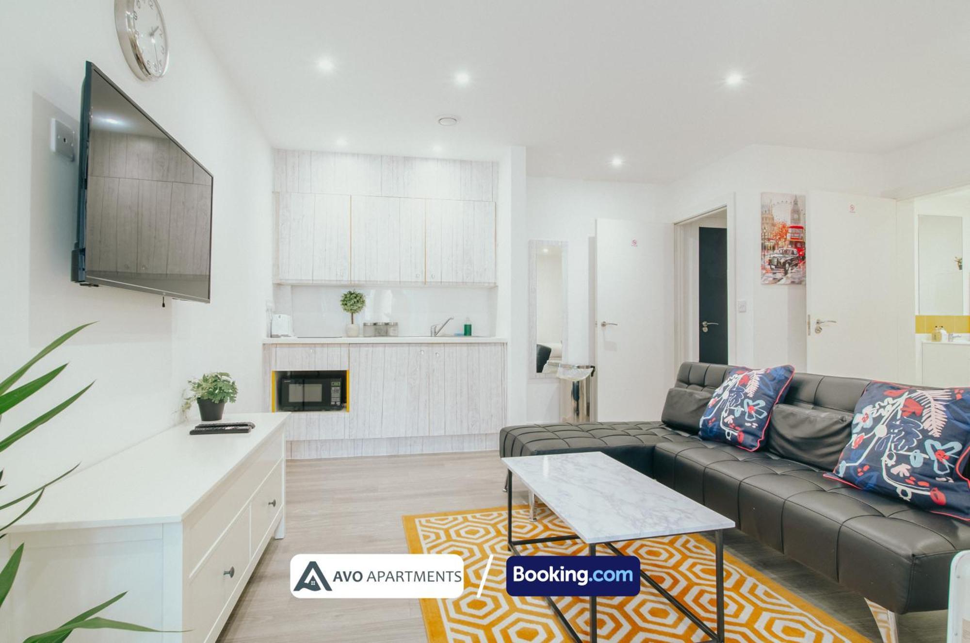 Studio Apartment by Avo: Serviced Accommodation with Free Wi-Fi Sheffield Exterior photo